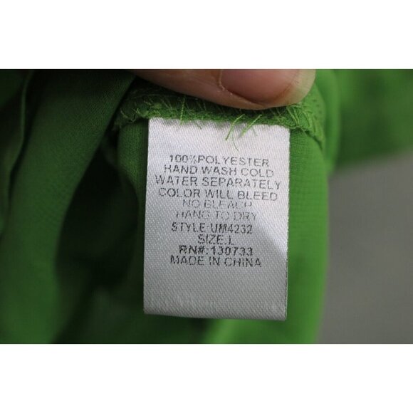 Umgee Kelly Green Sheer 3/4 Sleeve Top-Size Large-BOHO - Picture 6 of 10